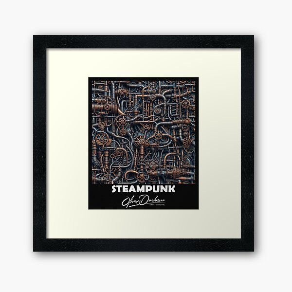 Aperçu de l'œuvre Steampunk 26 créée et vendue par olivier duchossoir.
