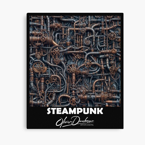 Aperçu de l'œuvre Steampunk 26 créée et vendue par olivier duchossoir.