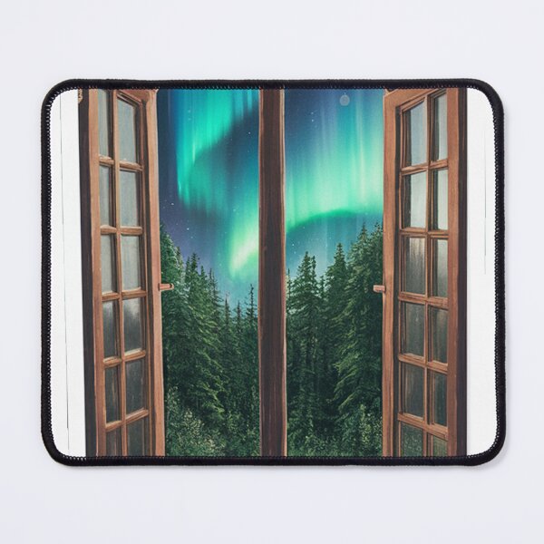 Item preview, Windows Showing Northern Ligths designed and sold by mrprosayf.