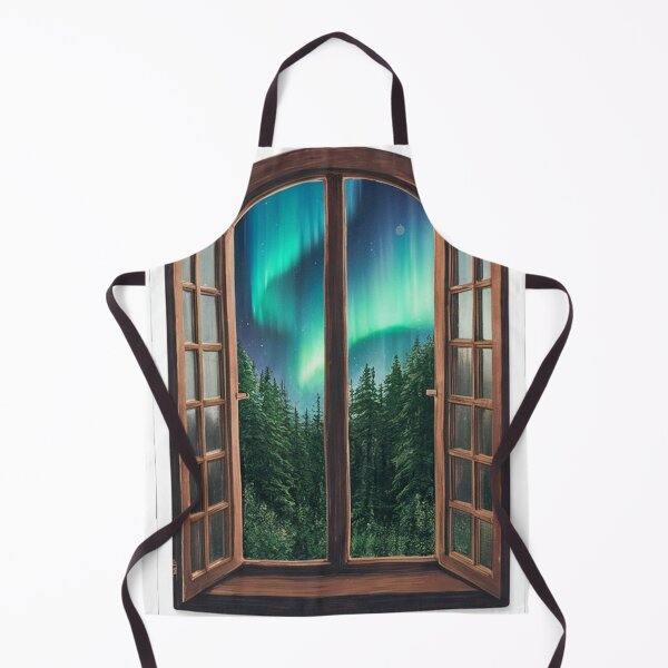 Item preview, Windows Showing Northern Ligths designed and sold by mrprosayf.