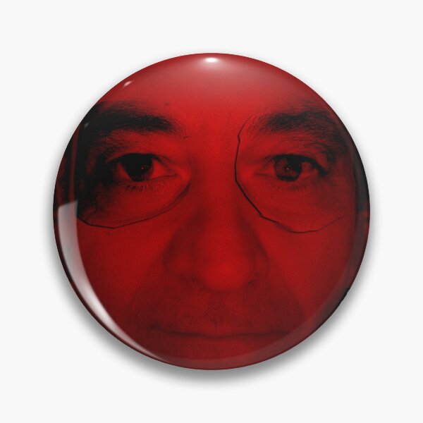 Item preview, Photography abstract portrait of man colored in red designed and sold by Carré Comme Orange.