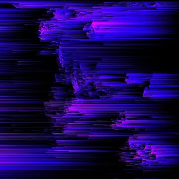 Artwork thumbnail, Ultraviolet Light Speed - Abstract Glitch Pixel Art by InsertTitleHere