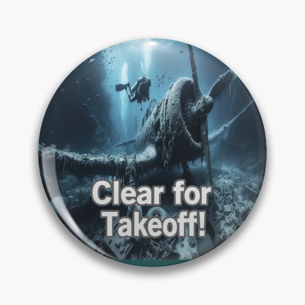 Item preview, Clear For Takeoff designed and sold by Surreallytee.