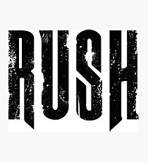 Rush! Photographic Print