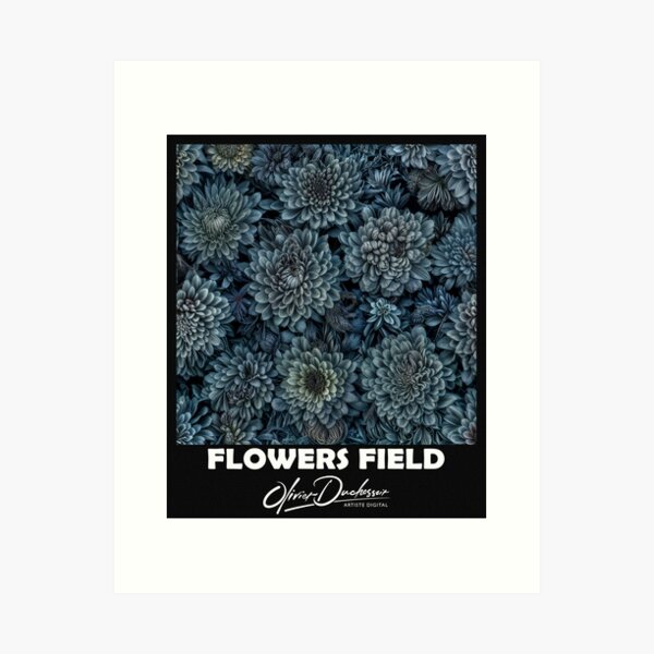 Aperçu de l'œuvre Flowers field 42 créée et vendue par olivier duchossoir.
