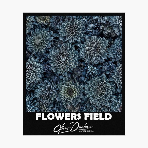Aperçu de l'œuvre Flowers field 42 créée et vendue par olivier duchossoir.