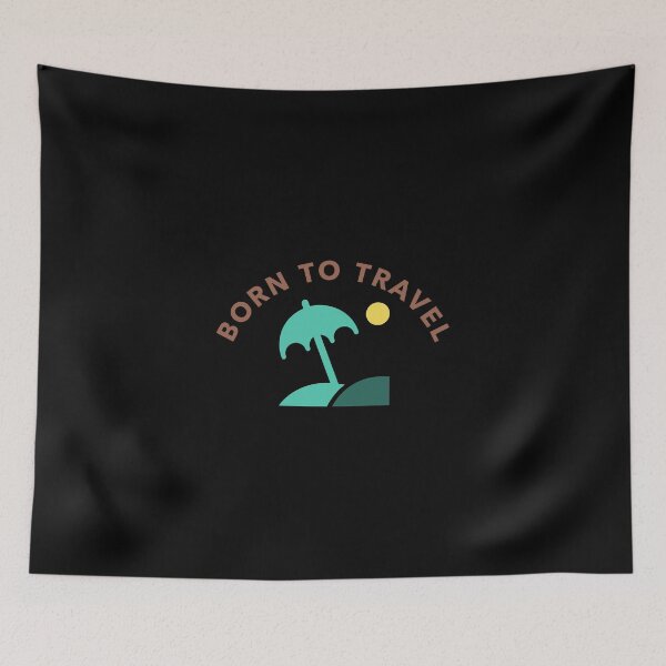 Item preview, Born To Travel designed and sold by Harmonick-Tees.