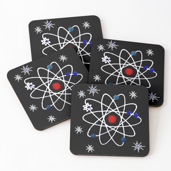 Item preview, Retro Atomic 50s - Black designed and sold by Lee Hiller Designs.