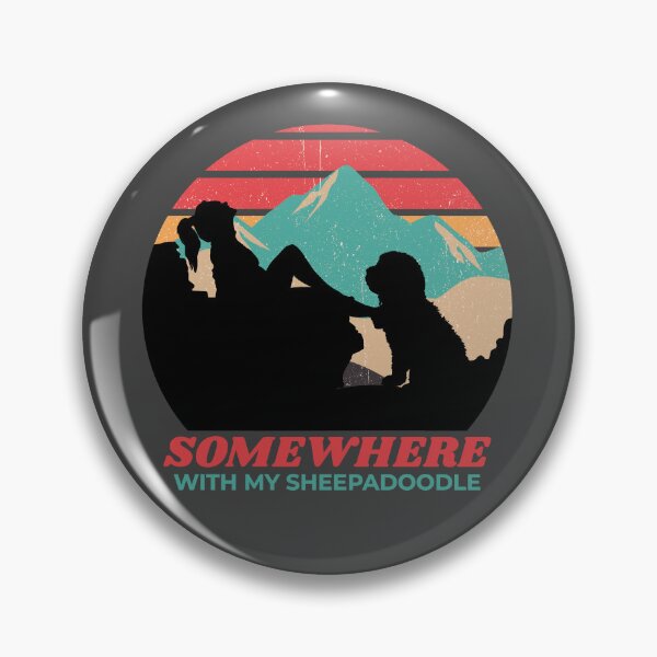 Item preview, Somewhere With My Sheepadoodle Women's Adventurous Gift  designed and sold by Guarddogdrive.