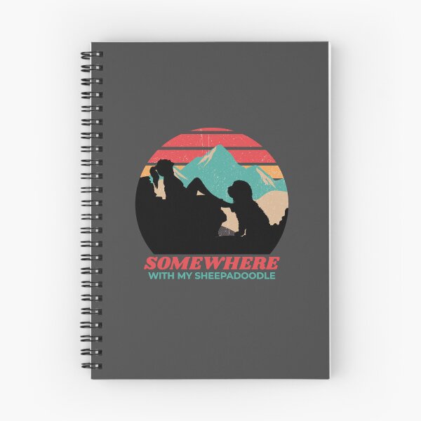 Item preview, Somewhere With My Sheepadoodle Women's Adventurous Gift  designed and sold by Guarddogdrive.