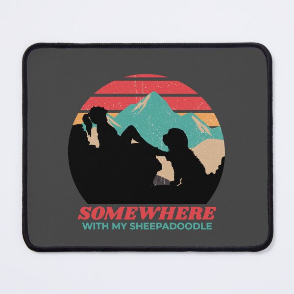 Item preview, Somewhere With My Sheepadoodle Women's Adventurous Gift  designed and sold by Guarddogdrive.