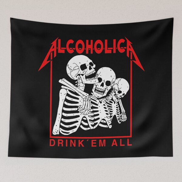 Item preview, Alcoholica - Drink 'Em All designed and sold by Tshirtart.