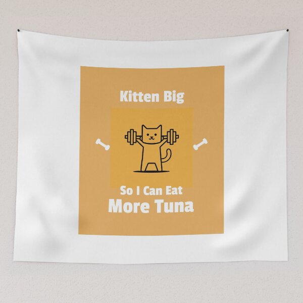 Item preview, Kitten Big for the Tuna designed and sold by Lilmoo31.