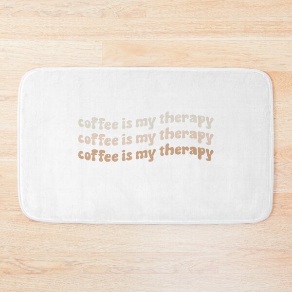 Item preview, coffee is my therapy quote designed and sold by SoniyaArt !.