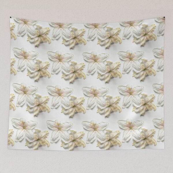 Item preview, An isolated shot of a single floral bloom with dew drops designed and sold by sample325.