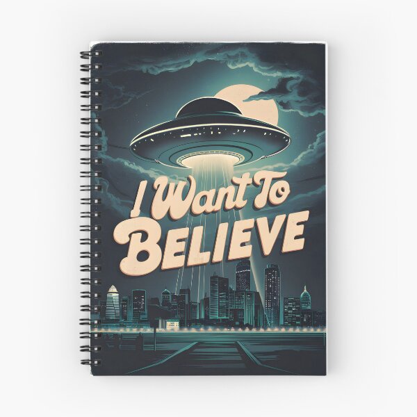 Item preview, UFO Believer Cosmic Encounter I Want to Believe designed and sold by Quirky Shirts.
