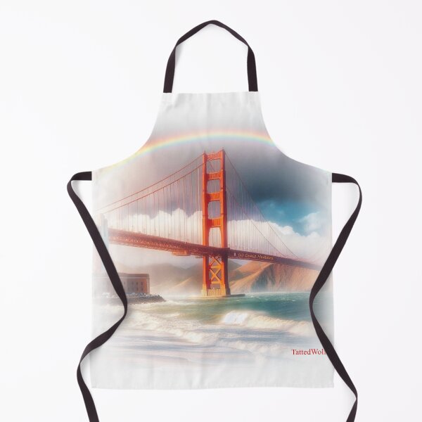 Item preview, Rainbow Over Golden Gate Bridge designed and sold by TattedWolf.