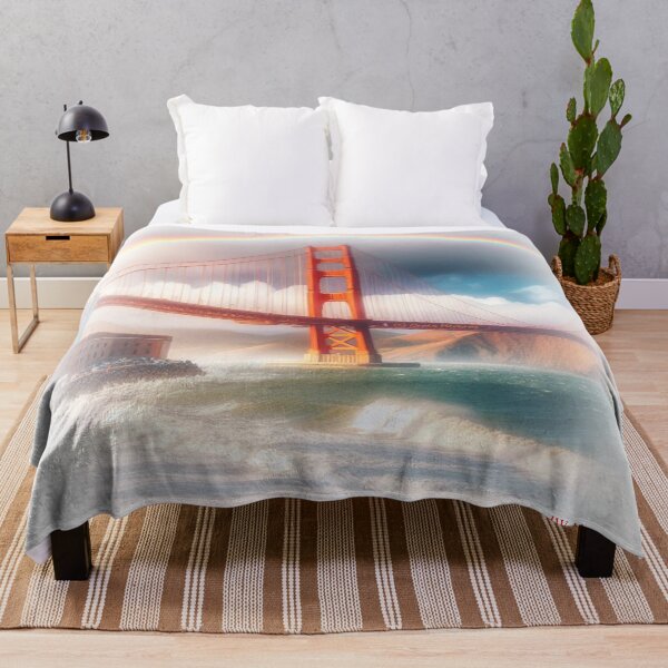 Item preview, Rainbow Over Golden Gate Bridge designed and sold by TattedWolf.