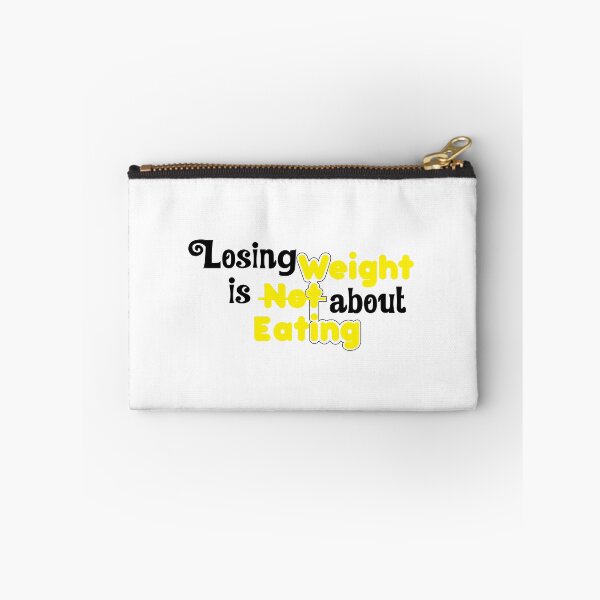 Item preview, Losing weight is Not about eating. Funny Quote designed and sold by INFIDESIGN.