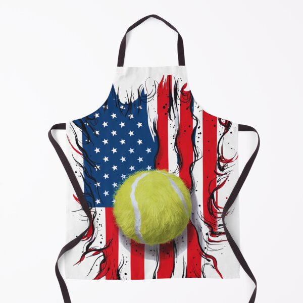 Item preview, Vintage American Flag Tennis Ball T-Shirt: Patriotic Distressed Design designed and sold by BoughtTheTShirt.