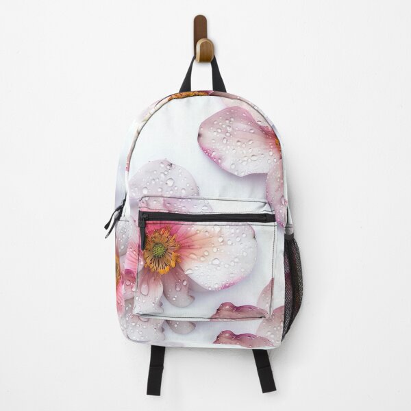 Item preview, An isolated shot of a single floral bloom with dew drops designed and sold by sample325.