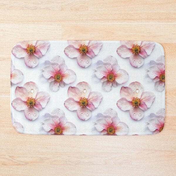 Item preview, An isolated shot of a single floral bloom with dew drops designed and sold by sample325.