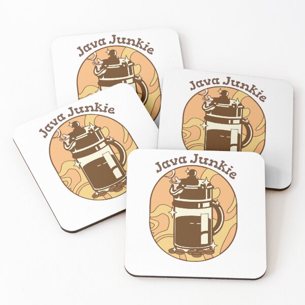 Item preview, Java Junkie. Coffee T-shirt designed and sold by Happy Heart.