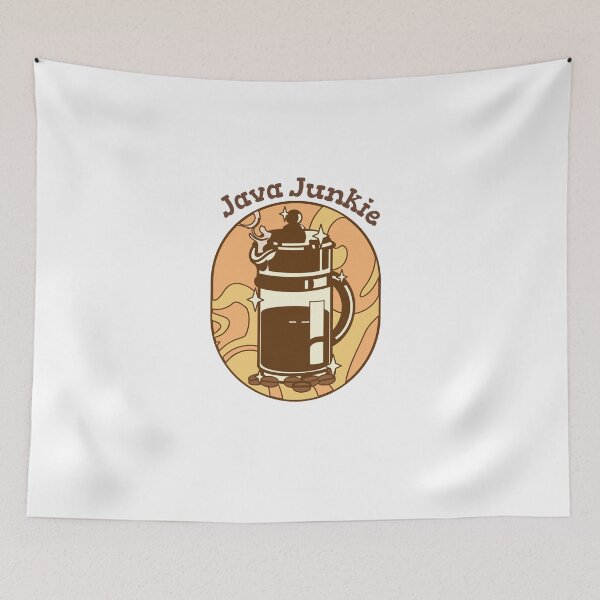 Item preview, Java Junkie. Coffee T-shirt designed and sold by Happy Heart.