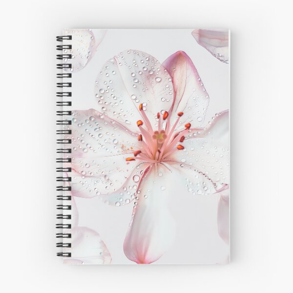Item preview, An isolated shot of a single floral bloom with dew drops designed and sold by sample325.