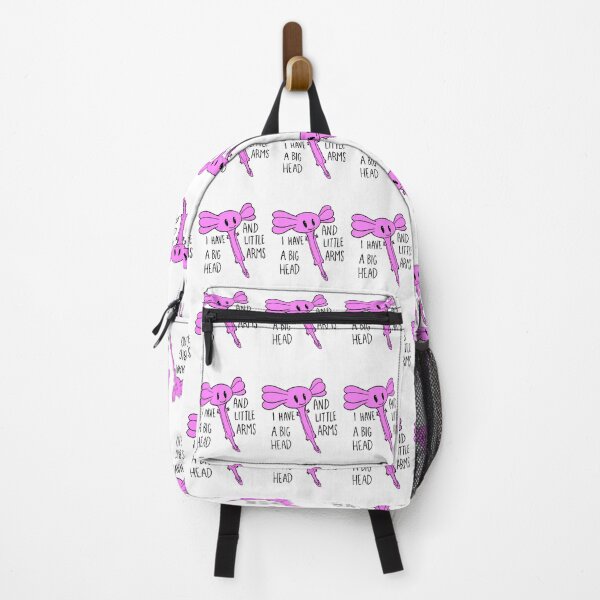 Item preview, Pink Axolotl I have a big head and little arms by Zeesdesign on Redbubble designed and sold by ZEESDESIGN.