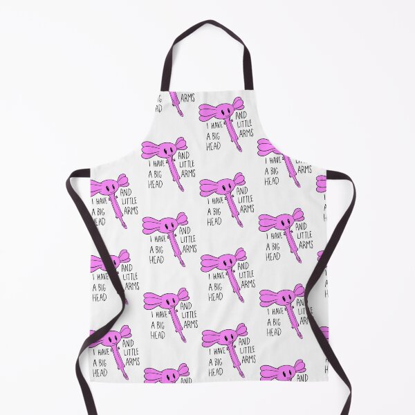 Item preview, Pink Axolotl I have a big head and little arms by Zeesdesign on Redbubble designed and sold by ZEESDESIGN.