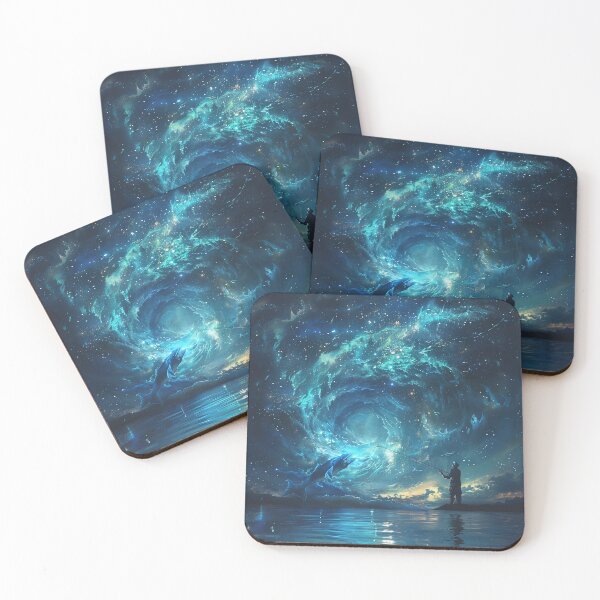 Item preview, Fishing in a Cosmic Whirlpool designed and sold by palmyst.