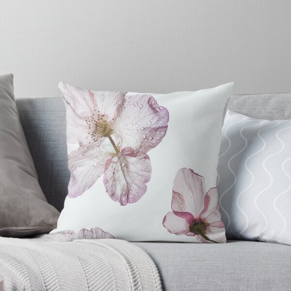 Item preview, An isolated shot of a single floral bloom with dew drops designed and sold by sample325.