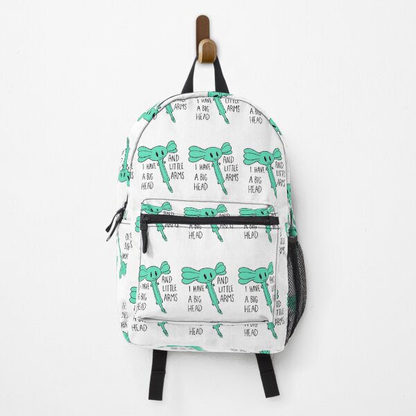 Item preview, Teal Green Axolotl I have a big head and little arms by Zeesdesign on Redbubble designed and sold by ZEESDESIGN.