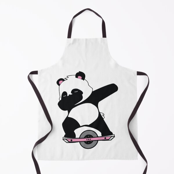 Item preview, cute panda riding a onewheel designed and sold by nubiguru.