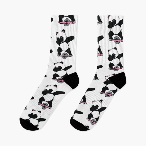 Item preview, cute panda riding a onewheel designed and sold by nubiguru.