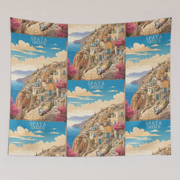 Item preview, Spata Greece Vintage Travel Tourism  designed and sold by TravelersGems.