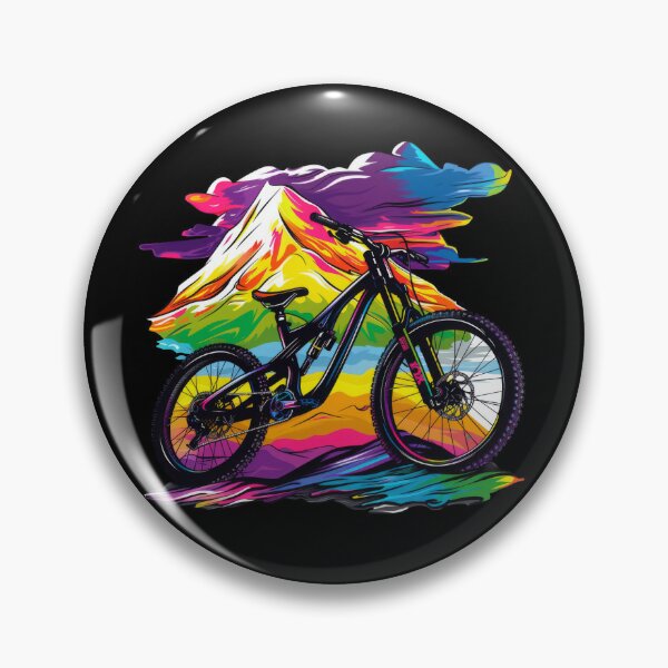Item preview, mountain biker - MTB designed and sold by FlowersColorful.