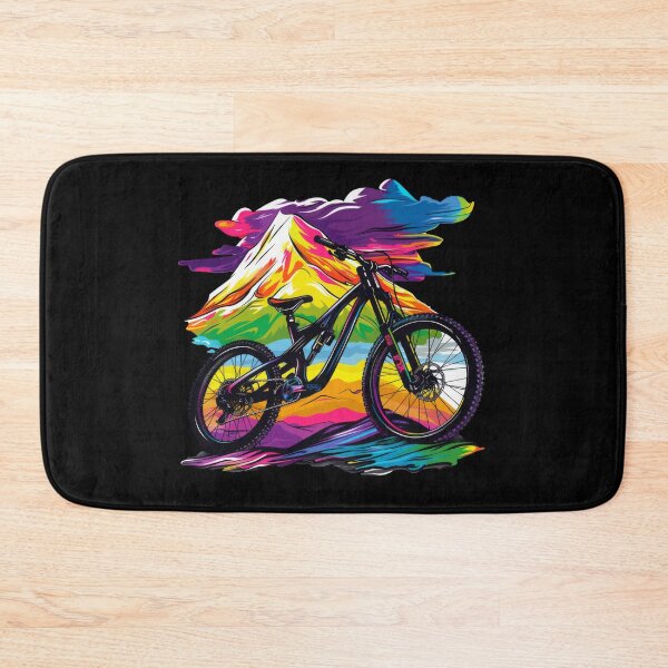 Item preview, mountain biker - MTB designed and sold by FlowersColorful.