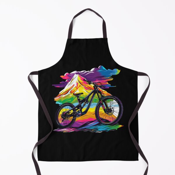 Item preview, mountain biker - MTB designed and sold by FlowersColorful.
