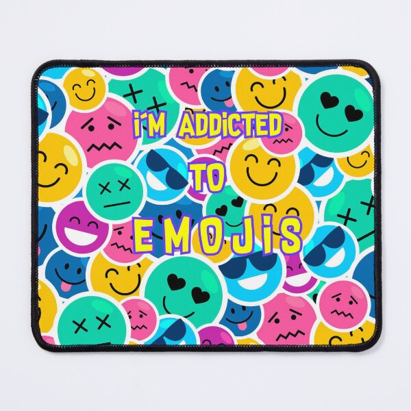 Item preview, Addicted to emojis. designed and sold by GraphicStyleX.