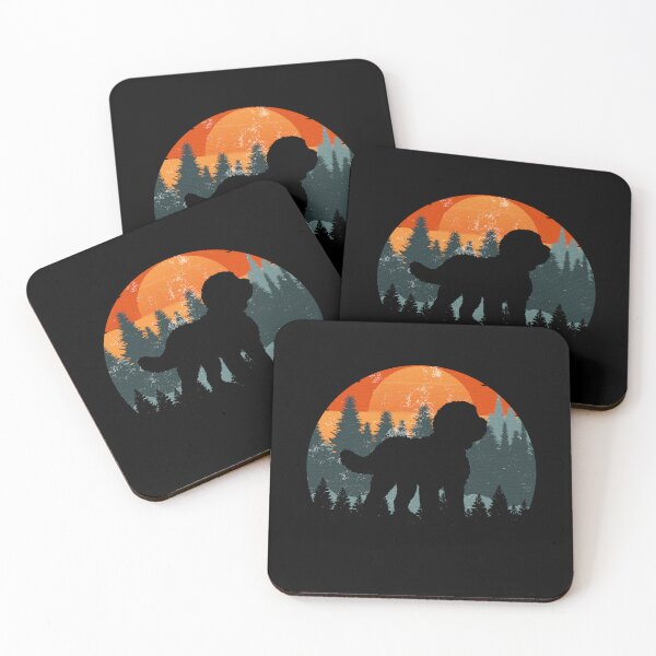 Item preview, Retro Forest Vintage Wilderness Sheepadoodle Gift  designed and sold by Guarddogdrive.