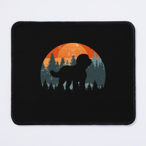 Item preview, Retro Forest Vintage Wilderness Sheepadoodle Gift  designed and sold by Guarddogdrive.
