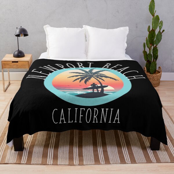 Item preview, Newport Beach - California (with White Lettering) designed and sold by VelvetRoom.