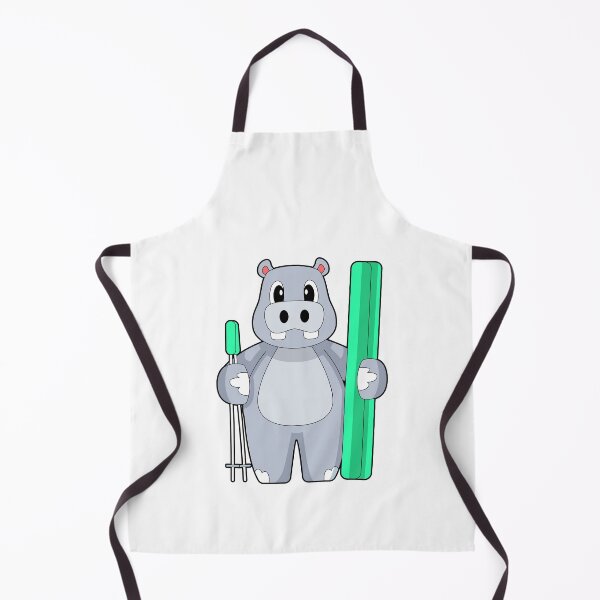 Item preview, Hippo Skier Ski Winter sports designed and sold by Snabdesign84.