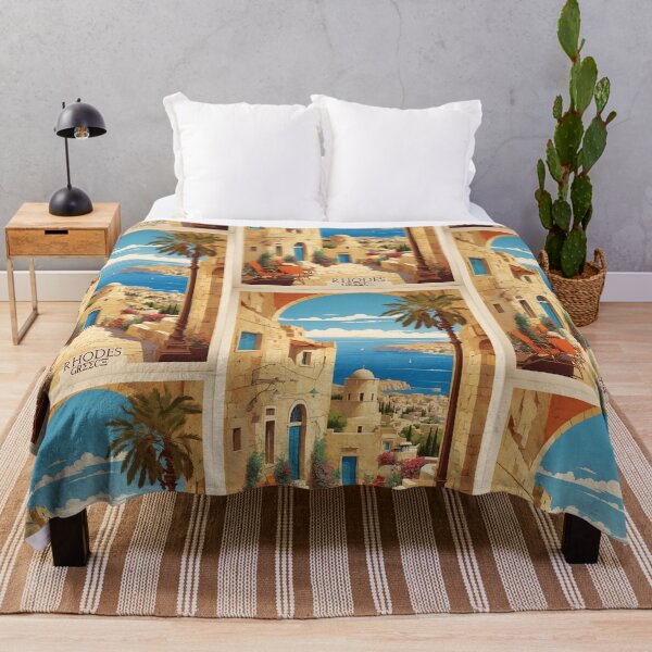 Item preview, Rhodes Greece Vintage Travel Tourism  designed and sold by TravelersGems.