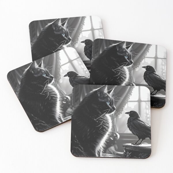 Item preview, Cat and Crow designed and sold by RaffArte.