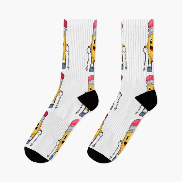 Item preview, Pencil Skier Ski Winter sports designed and sold by Snabdesign84.