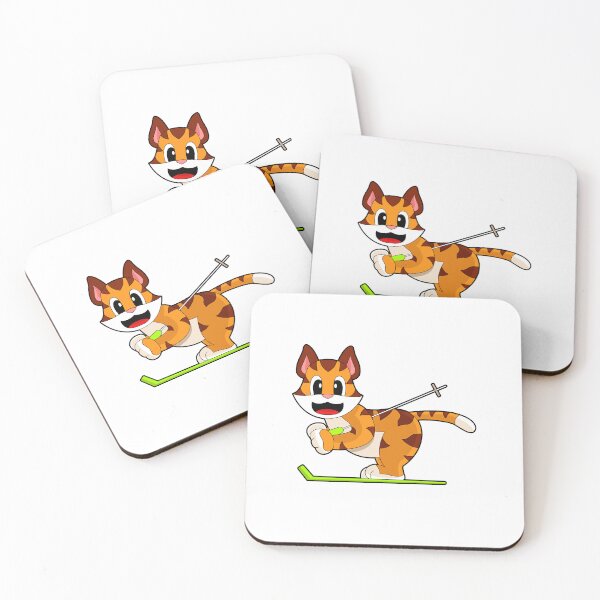 Item preview, Tiger Skier Ski  designed and sold by Snabdesign84.