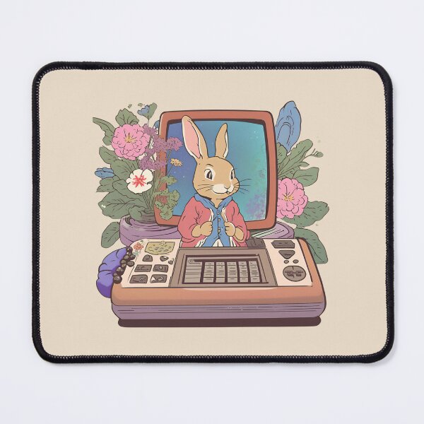 Item preview, Vintage Flemish Giant Rabbit Bunny is My Pet Bunny Mom and Video Gaming Lover  designed and sold by wigobun.